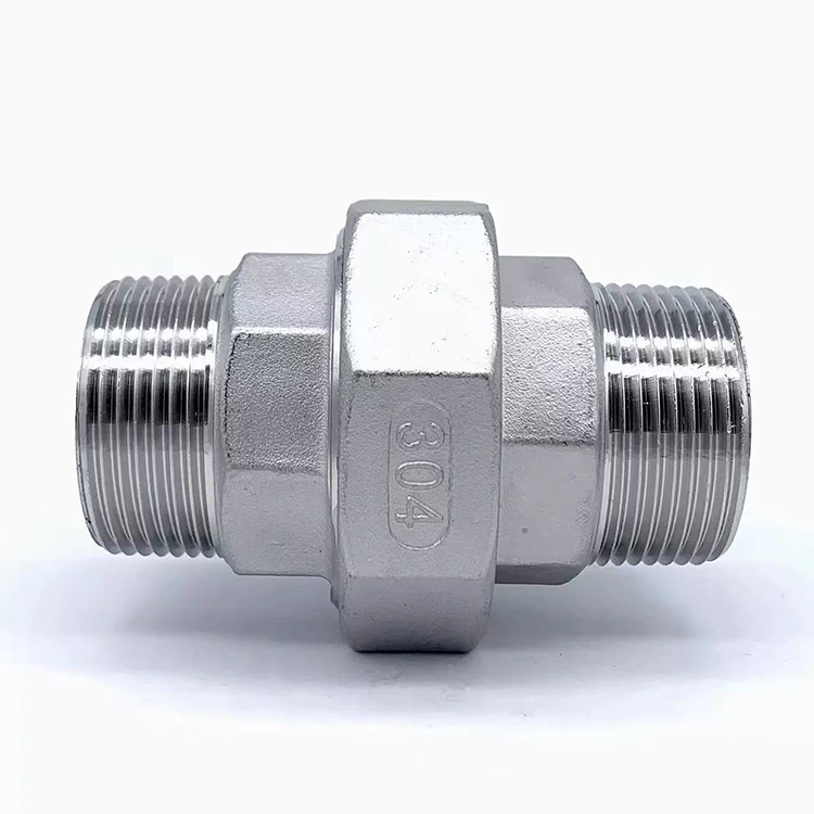 Podwójna złączka z gwintem zewnętrznym do instalacji hydraulicznych