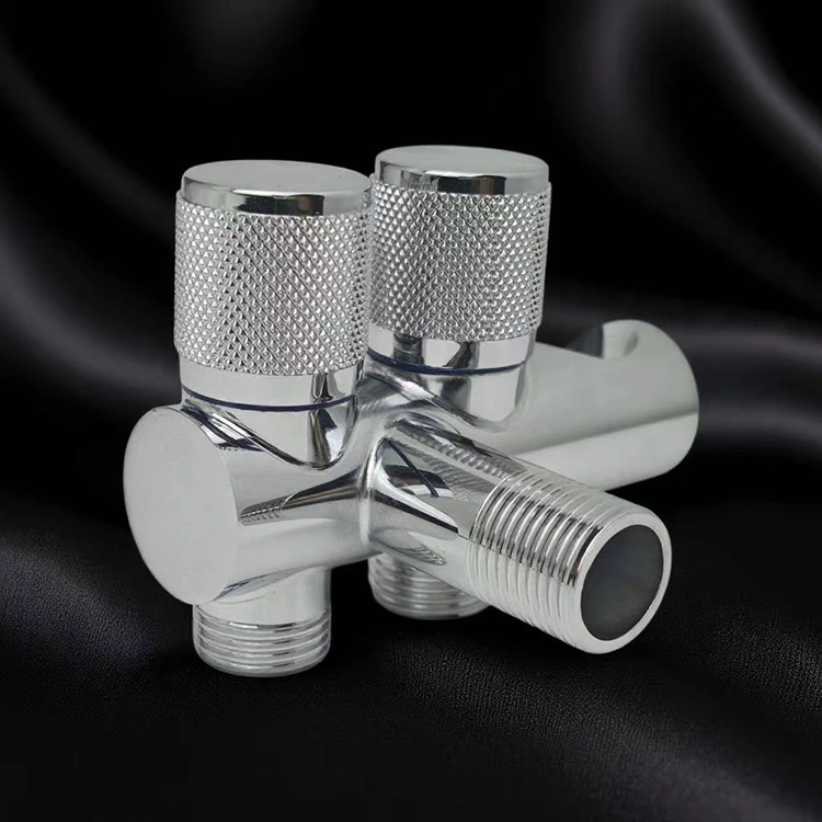 Wall-Mounted Double Angle Valve