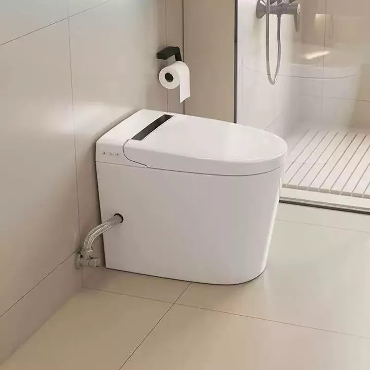 Nowoczesna minimalistyczna inteligentna toaleta